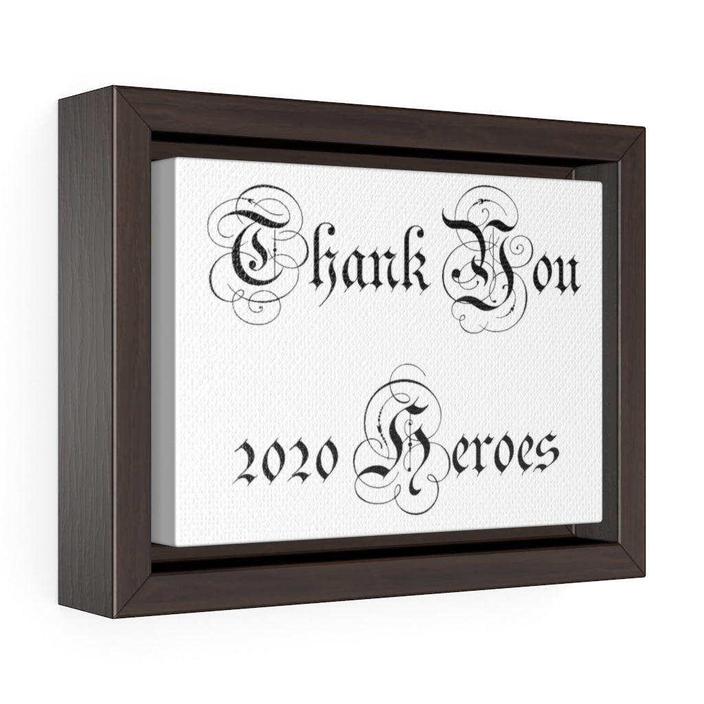 Horizontal Framed Premium Gallery Wrap Canvas