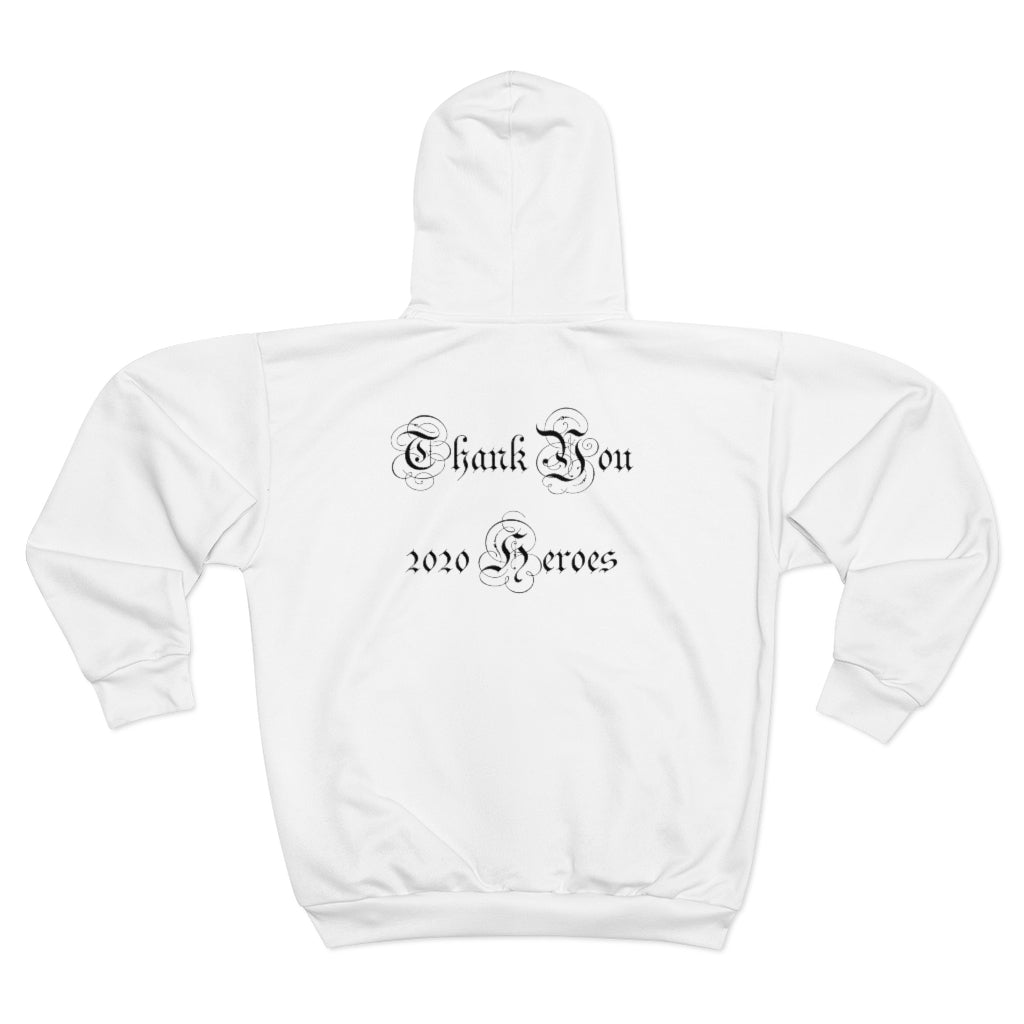 AOP Unisex Zip Hoodie