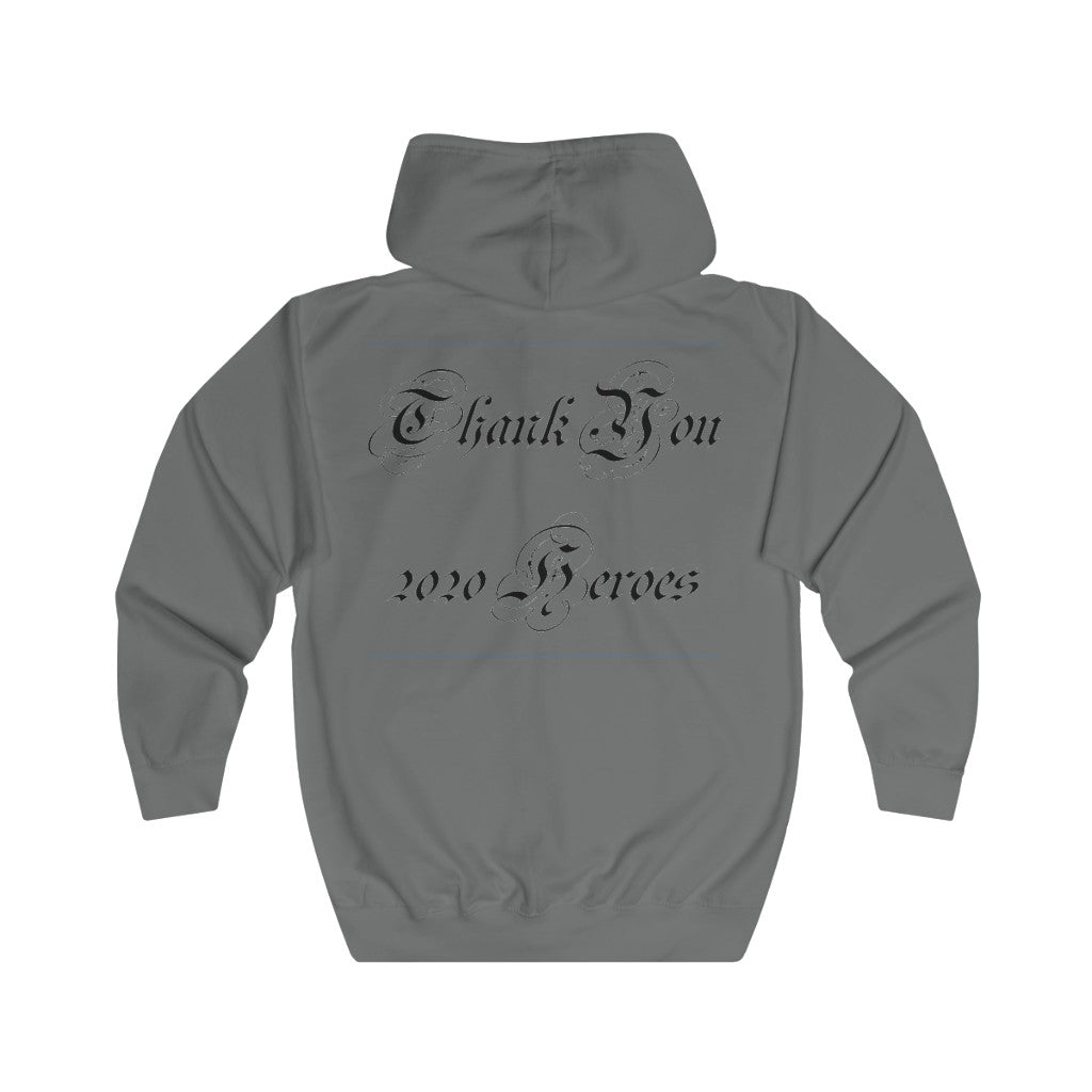Unisex Full Zip Hoodie