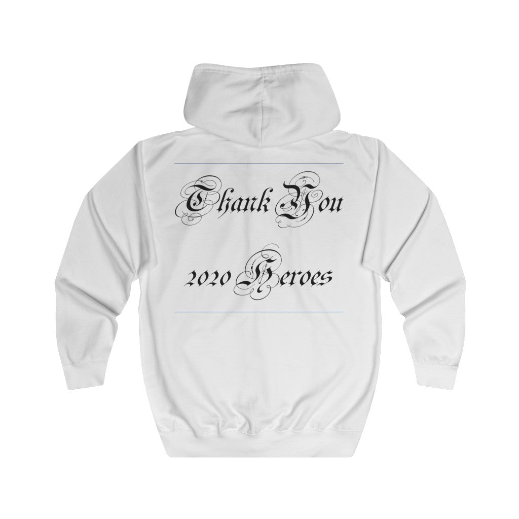 Unisex Full Zip Hoodie