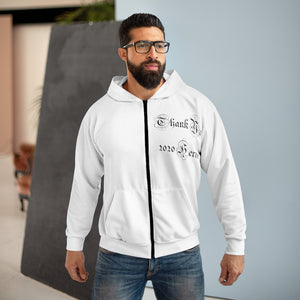 AOP Unisex Zip Hoodie