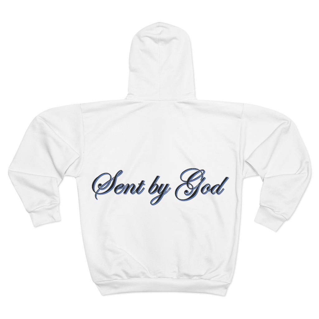 AOP Unisex Zip Hoodie