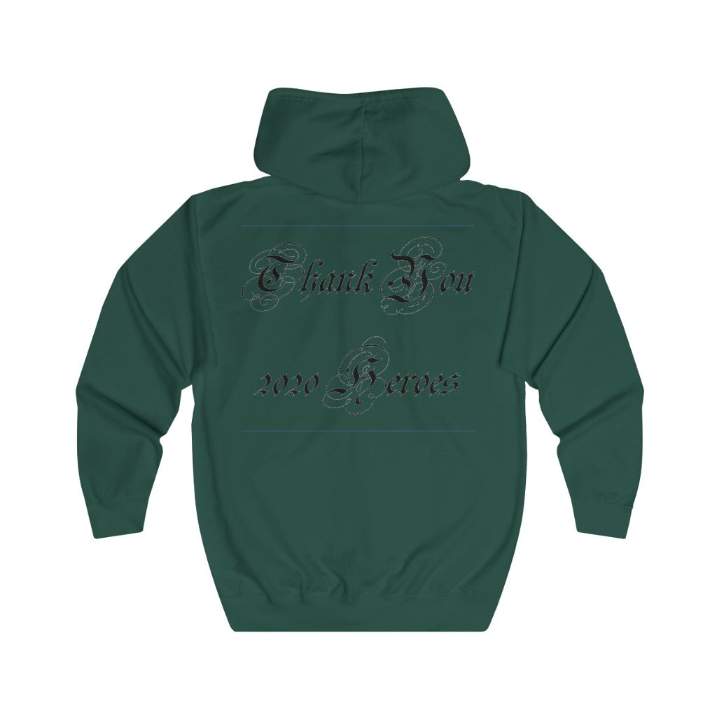 Unisex Full Zip Hoodie